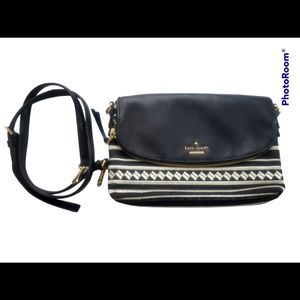 Kate Spade Embroidered Fabric Purse
